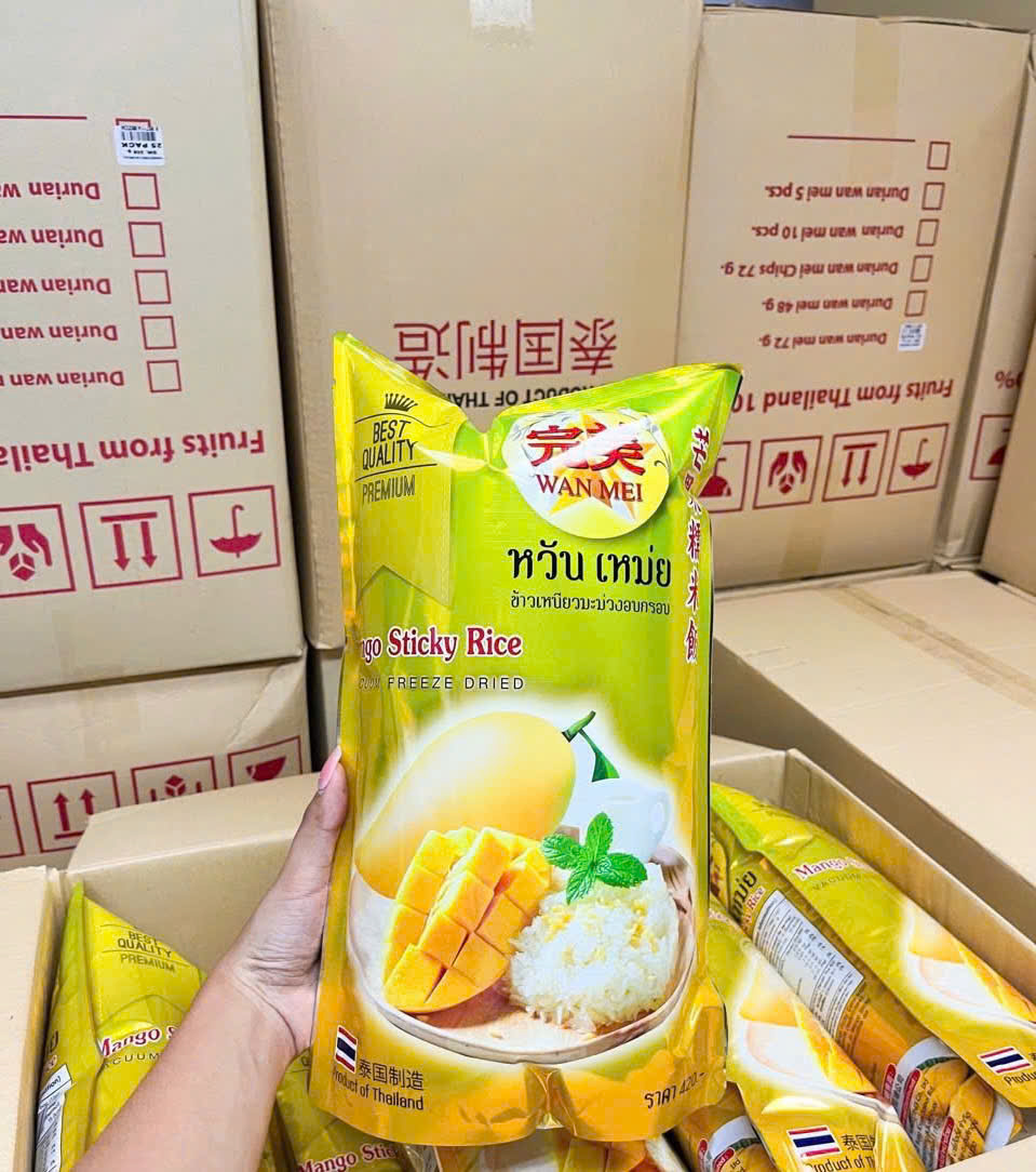 Sầu riêng sấy và trái Cây Sấy Thái Lan
