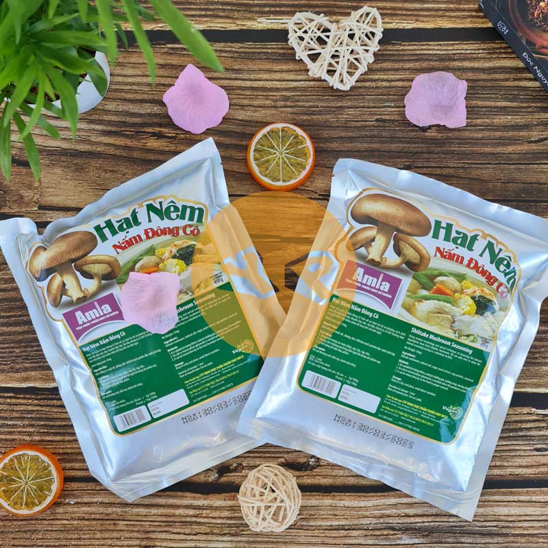 [YENPHUONG.STORE] Hạt nêm chay nấm Đông Cô Amla 450g