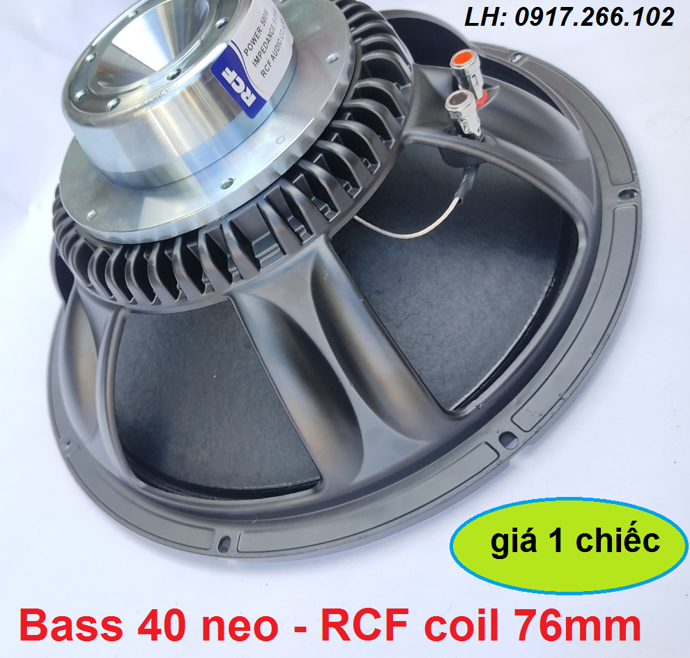 Loa bass 40 chính hãng rcf từ neo côn 75mm cao cấp - giá 1 cái loa neo 4 tấc