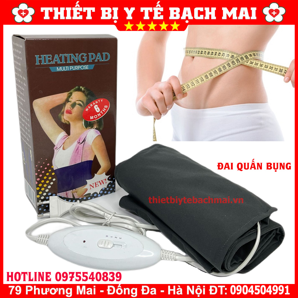 [TẶNG THƯỚC DÂY] Đai Quấn Nóng Giảm Mỡ BỤNG, ĐÙI, BẮP TAY, BẮP CHÂN Loại 1, Dây Trắng, Dài