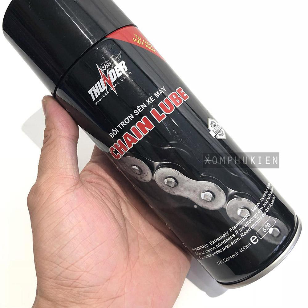 [HCM]Chai Bôi trơn sên xe máy Thunder