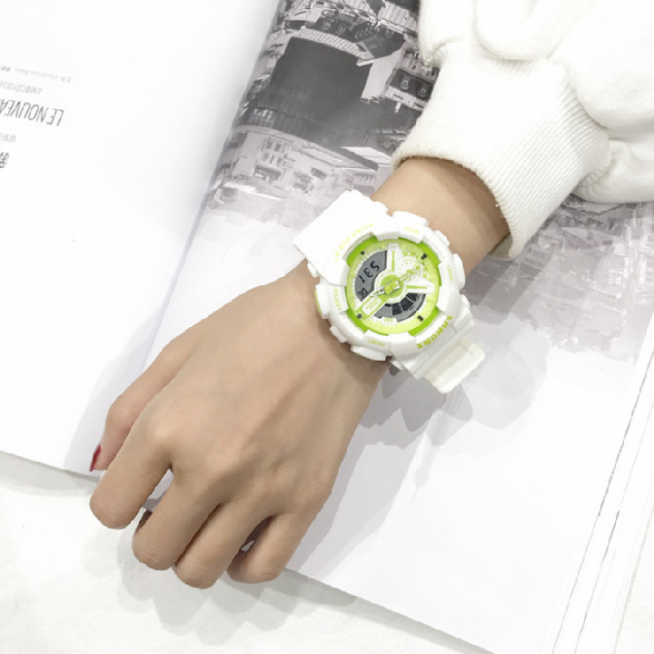 Đồng sports watches sport shhors dynamic, 2 Style watch hours and is the electronic medium is needle number