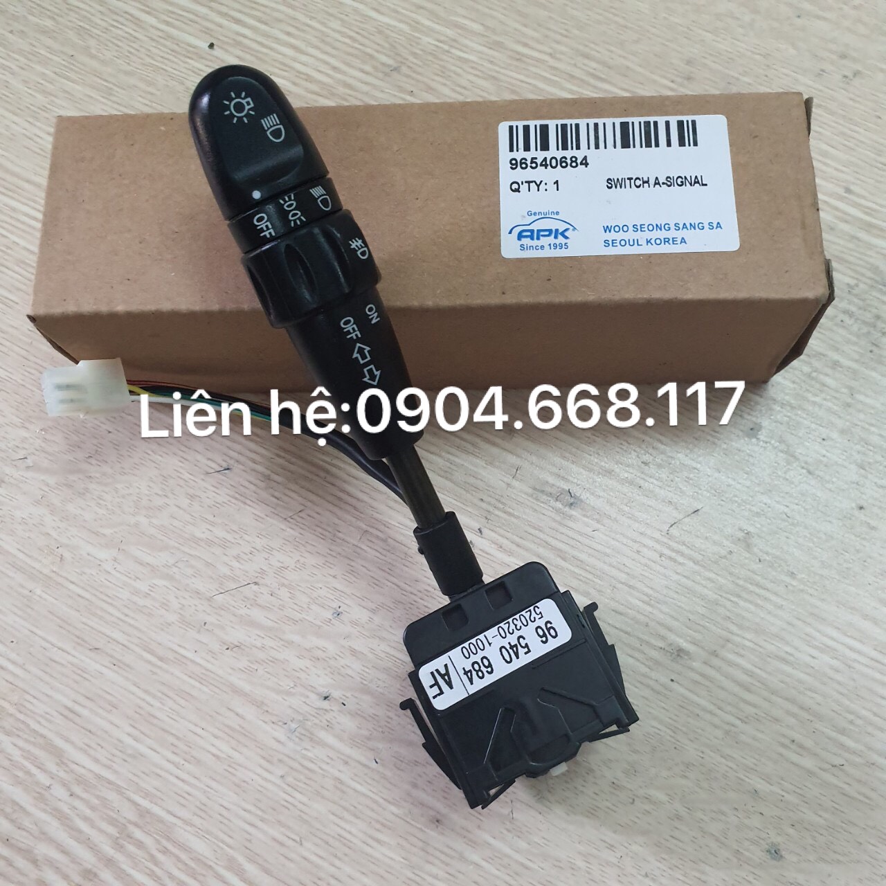 Công tắc pha cos gentra