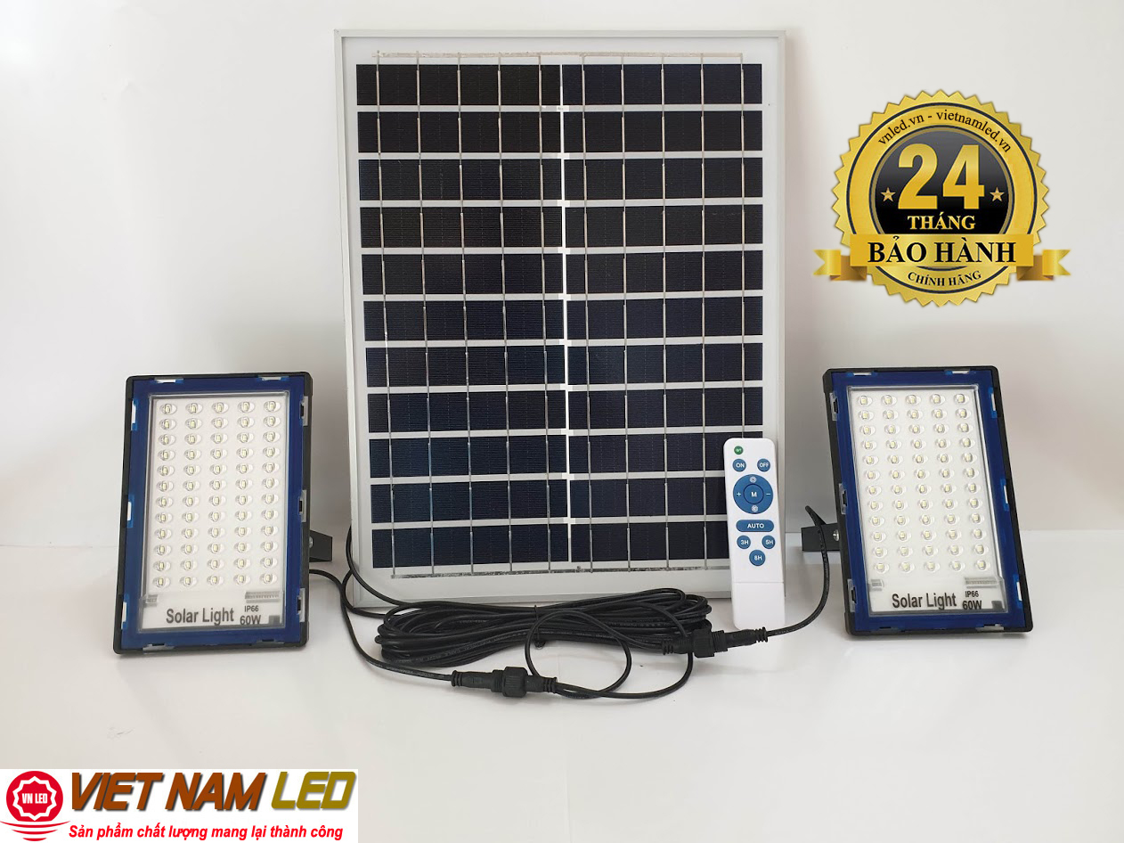 ĐÈN ĐÔI NĂNG LƯỢNG MẶT TRỜI 120W SOLAR LIGHT
