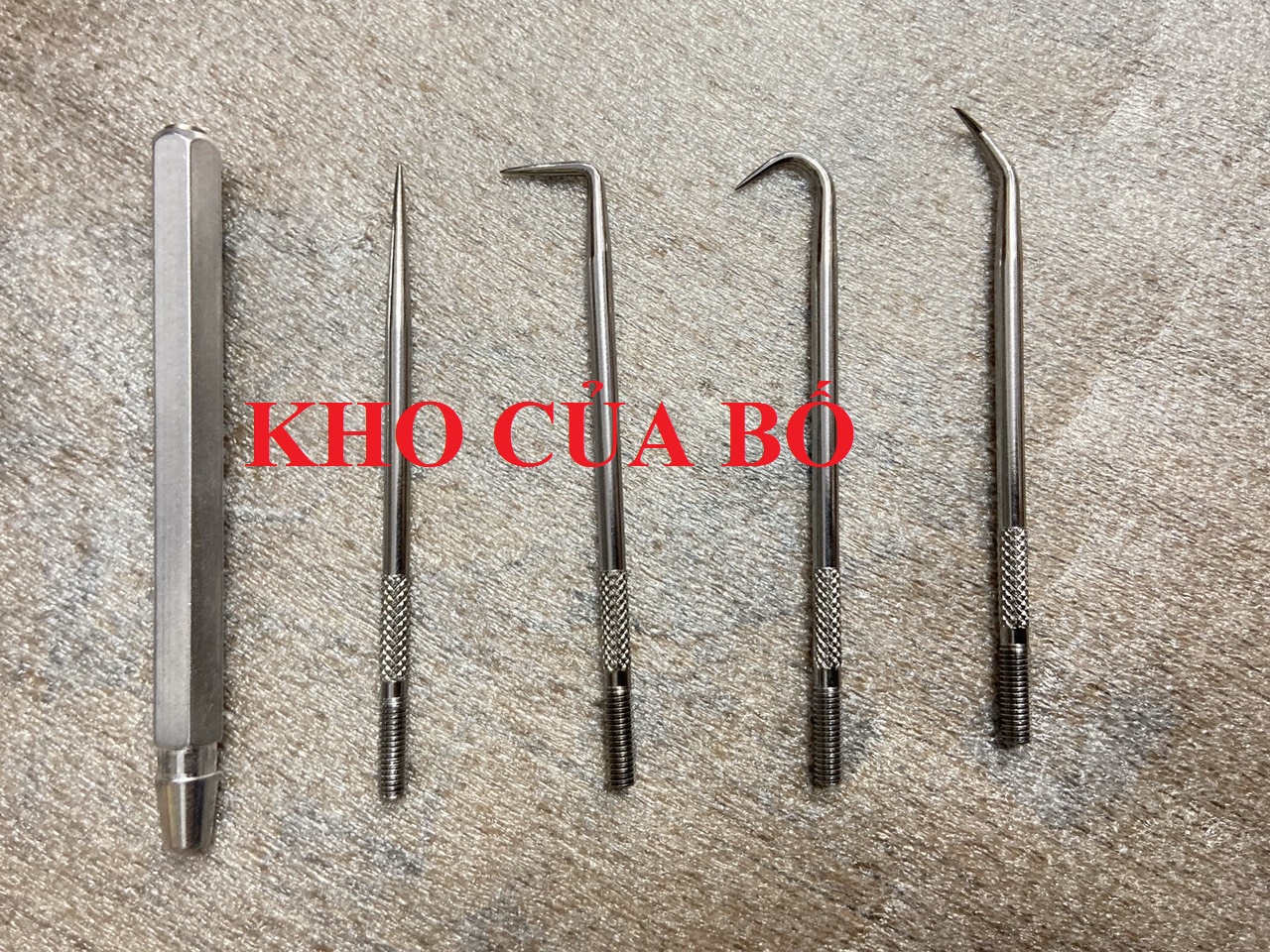 BỘ ĐỤC & GIŨA 5 CHI TIẾT SATA 09709