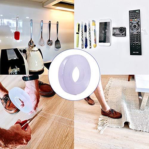 [HCM]BĂNG KEO 2 MẶT TRONG SUỐT DÀI 5M ĐA NĂNG BÁM DÍNH TRÊN MỌI BỀ MẶT MỌI CHẤT LIỆU CỰC CHẮC CHẮN - CHỊU LỰC CHỊU NHIỆT ĐÀN HỒI TỐT