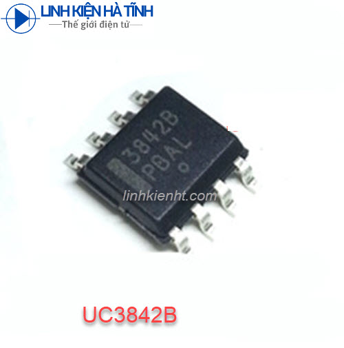 2 con ic dao động uc3842an uc3842b uc3842 3842 sop-8 mới chính hãng 100%