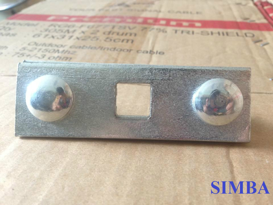 [HCM]Combo 10 Kẹp 2 rãnh 3 lỗ nhỏ 32x100