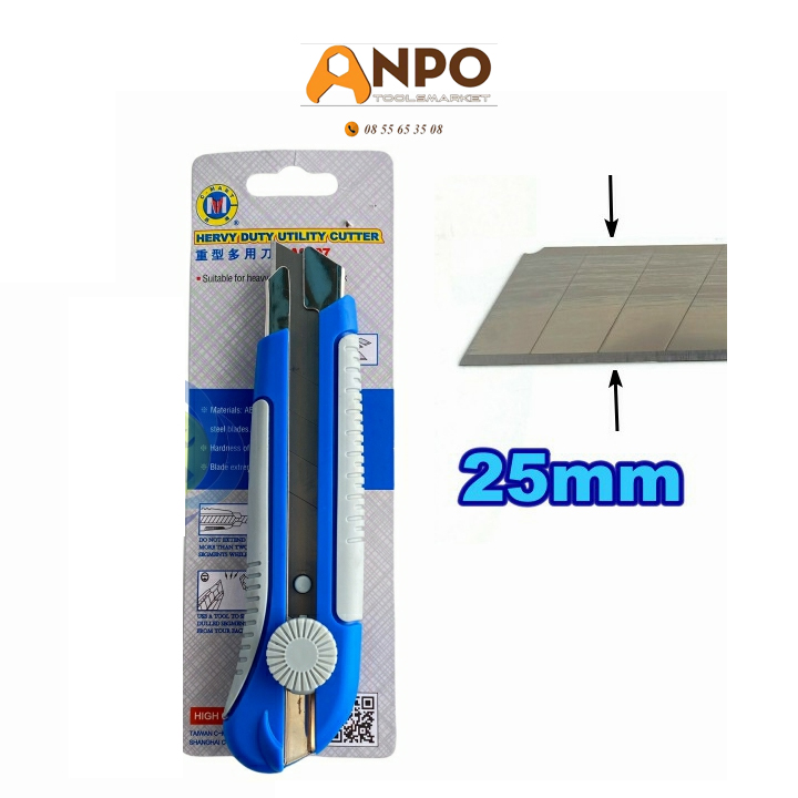 Dao đa năng 127x25x0.7mm A0007 C-MART