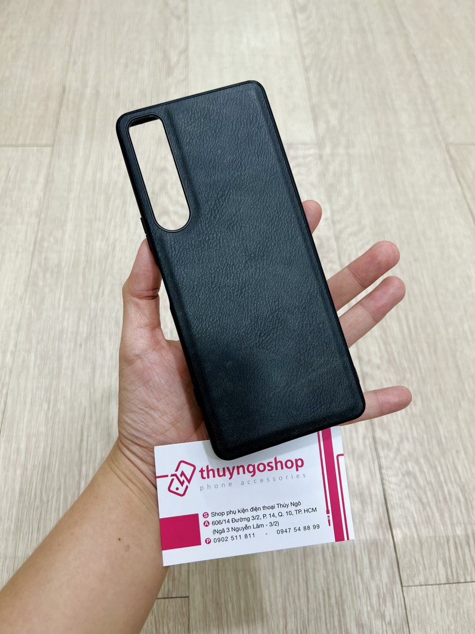 Ốp lưng da sony xperia 1 iv - xperia 5 iv - xperia 10 iv - xperia 5 ii
