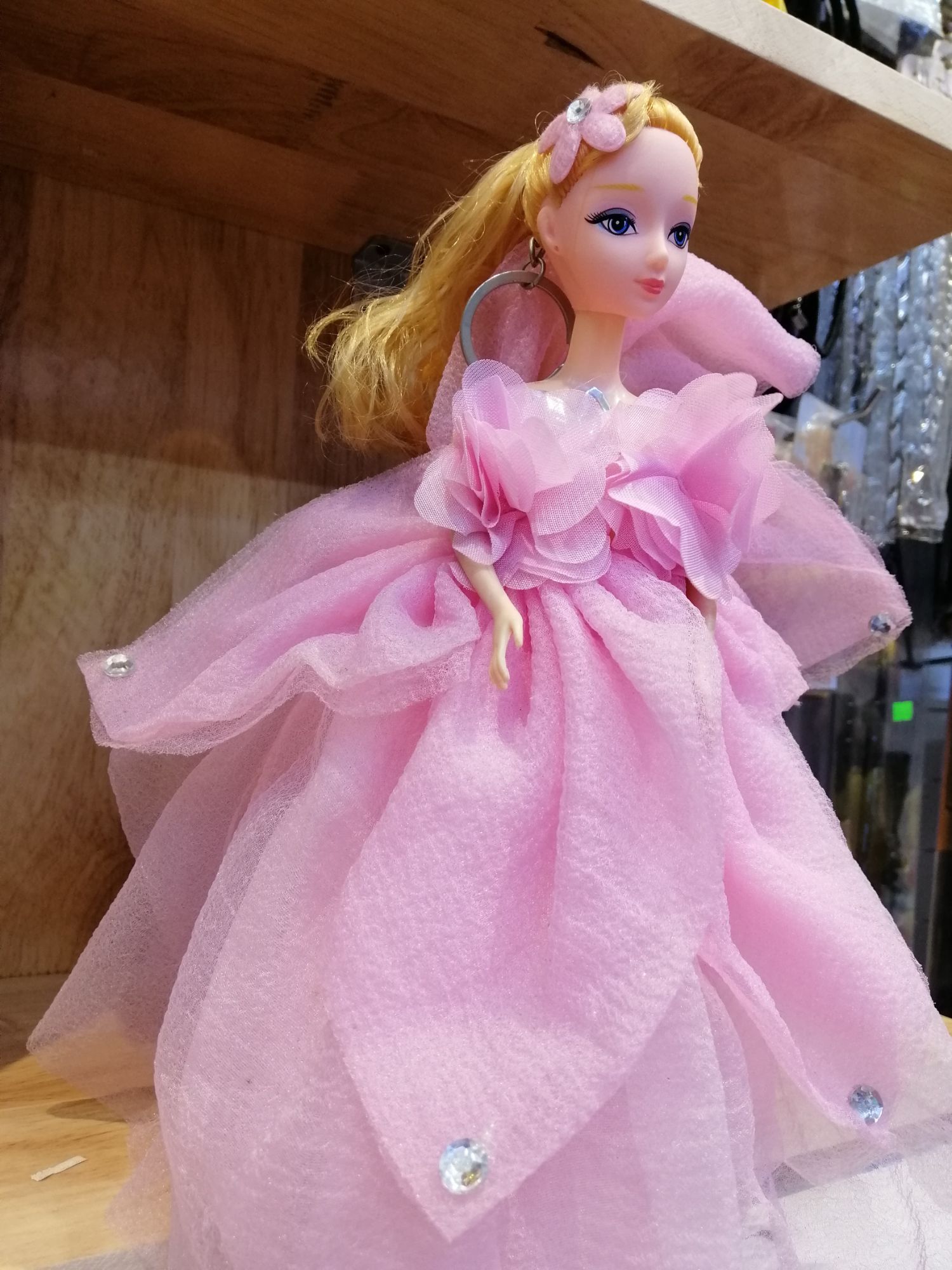 BÚP BÊ VÁY HỒNG SIZE 30CM