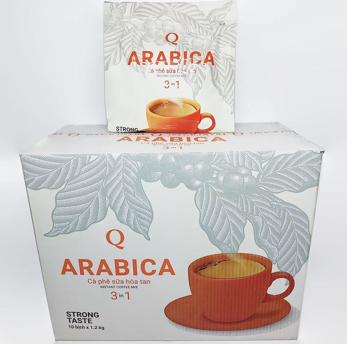 CÀ PHÊ ARABICA BỊCH TO (bịch 60 gói x 20gr) Trần Quang