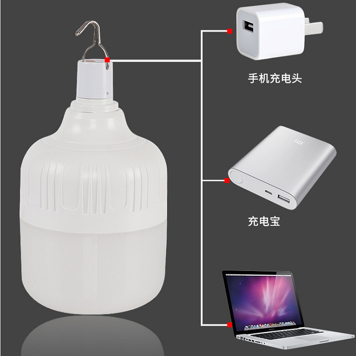 [HCM]Đèn LED tích điện 5v- từ 100w đến 200w