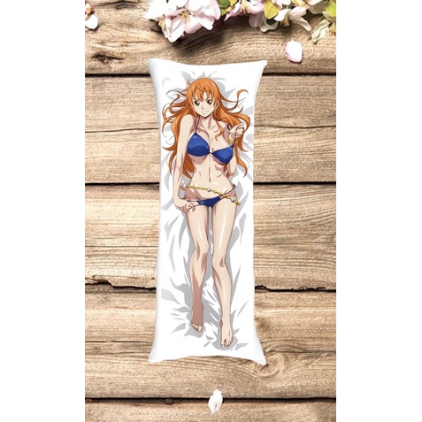 Gối ôm one piece lufy dài 40cm x1m/ gối dài anime one piece monkey lufy /zozo