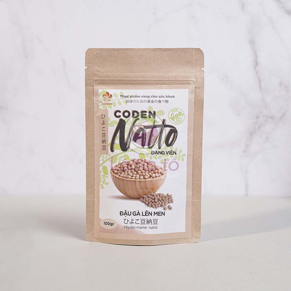 CODEN NATTO ĐẬU GÀ VIÊN 100GR- LÁ TÍA TÔ