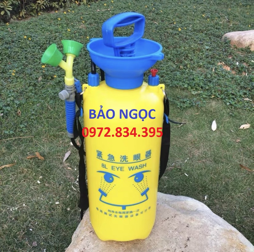 BÌNH RỬA MẮT, VÒI RỬA MẮT KHẨN CẤP 3L,5L,8L,