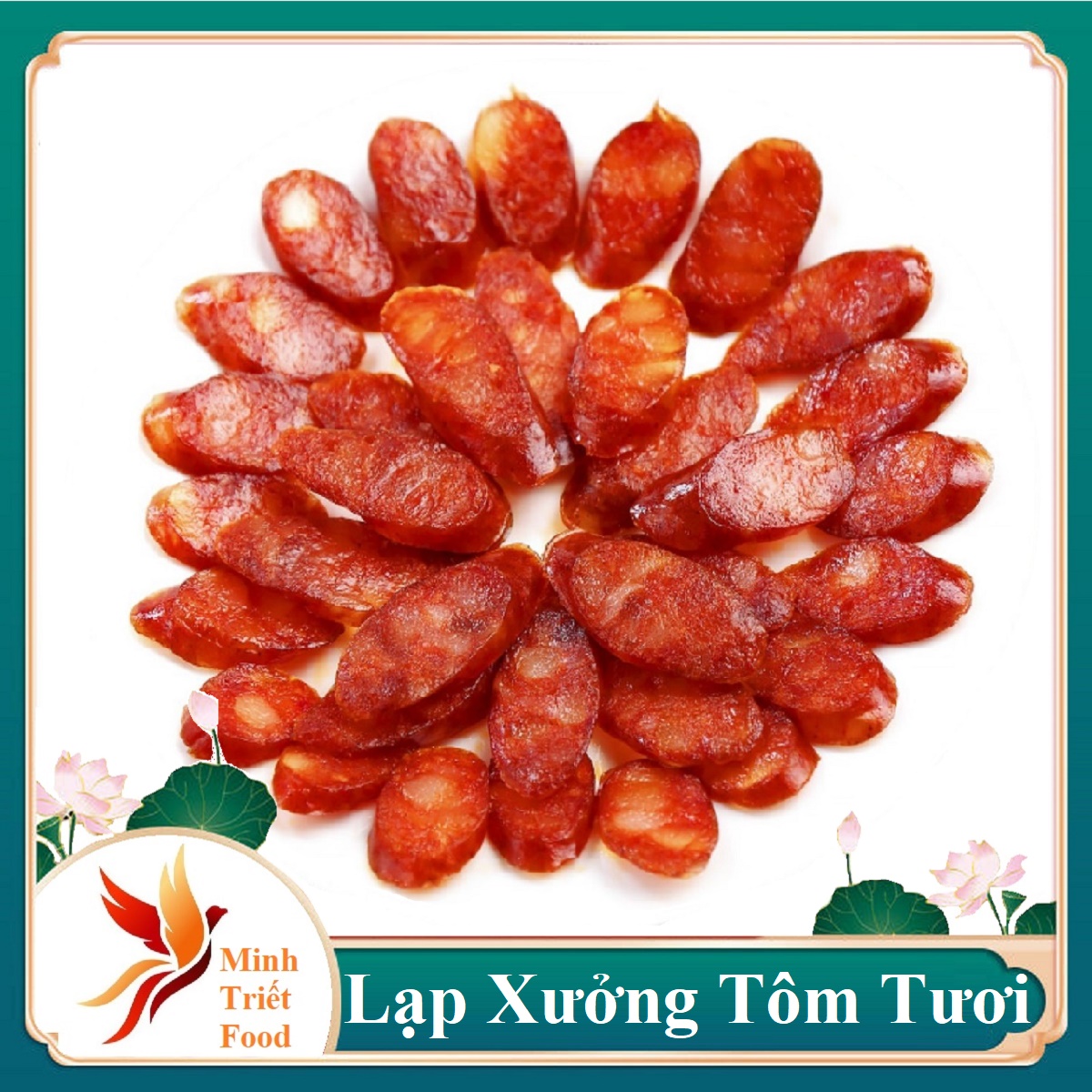 1 kg LẠP XƯỞNG TÔM TƯƠI đặc sản Minh Triết