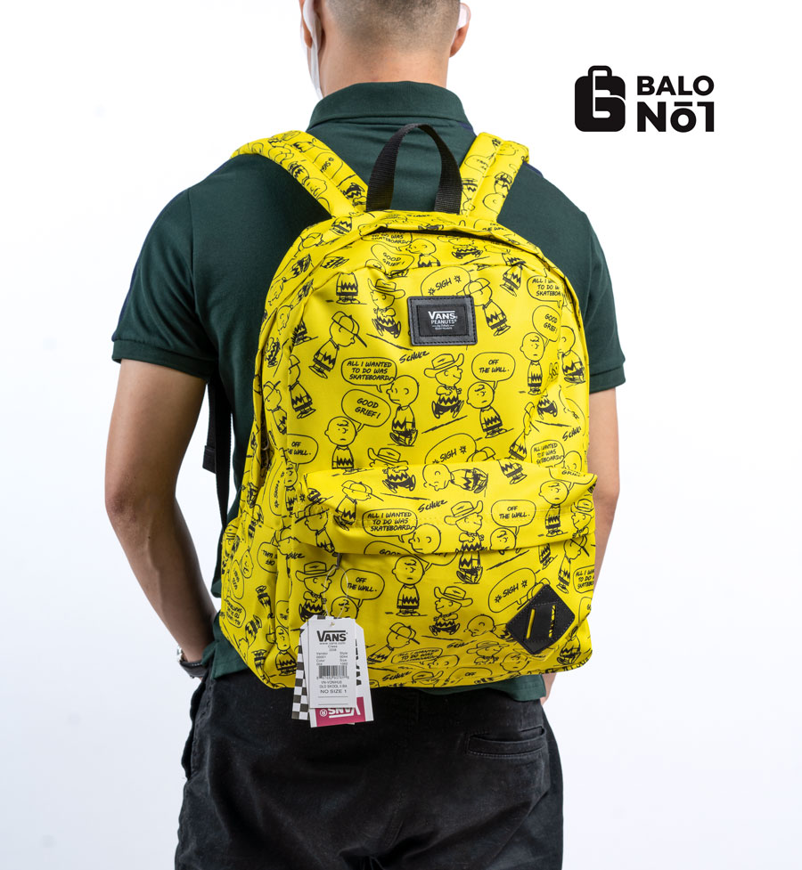 [HCM]Balo Cao Cấp Van.s Old Skool Backpack - Yellow
