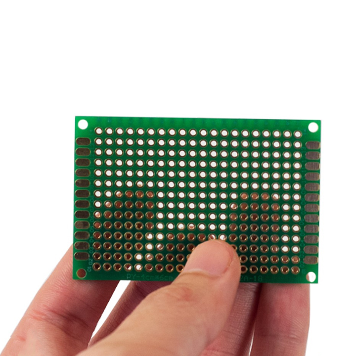 PCB Đục Lỗ 7x9cm 2 Mặt Phủ Xanh Loại Tốt