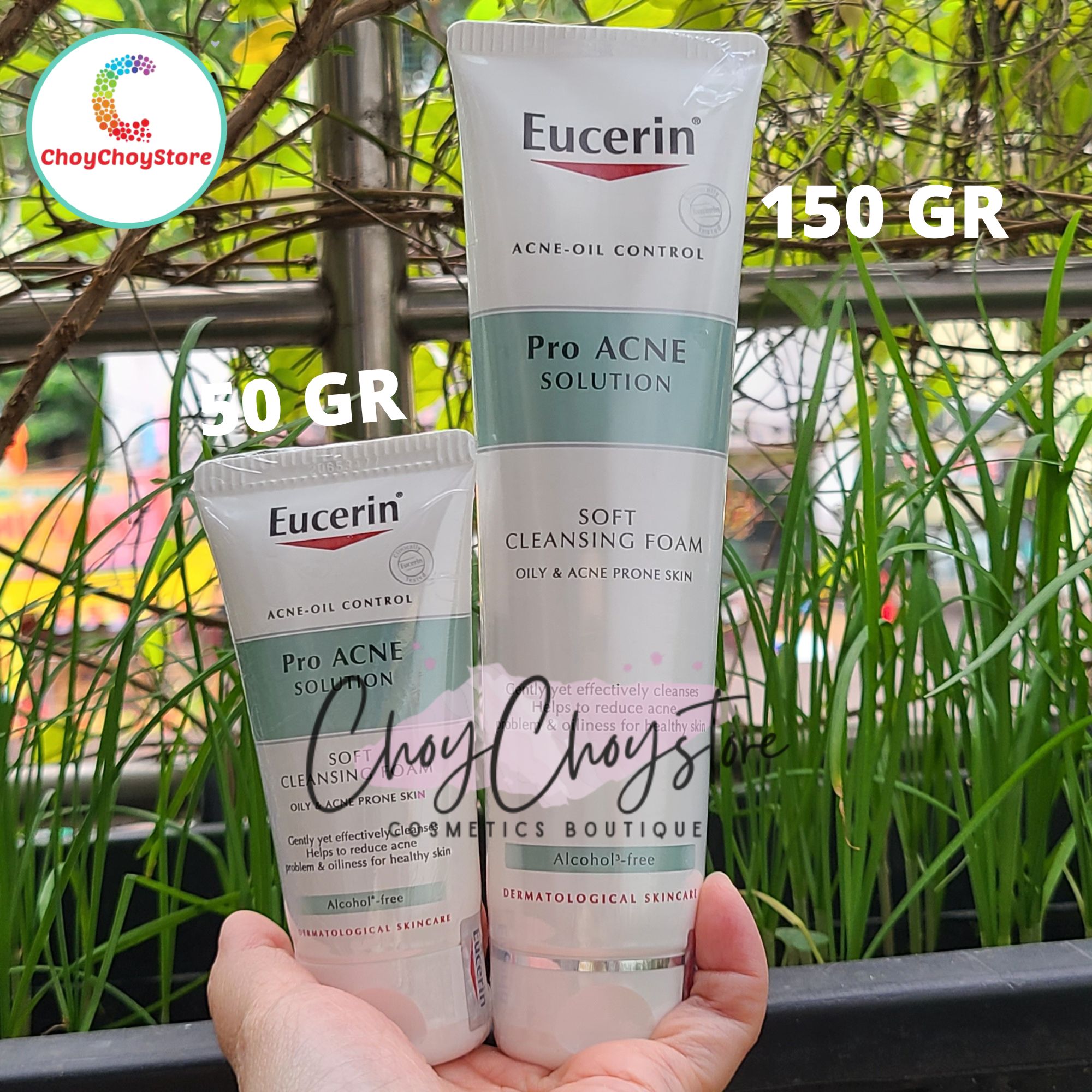 Sữa Rửa Mặt Eucerin Pro Acne Solution Gentle Cleansing Foam - Sữa Rửa Mặt Proacne Cho Da Mụn Tạo Bọt Dịu Nhẹ