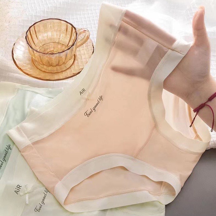 sét 4 Quần Lót Nữ Su Lụa Băng Tàng Hình Siêu Hot