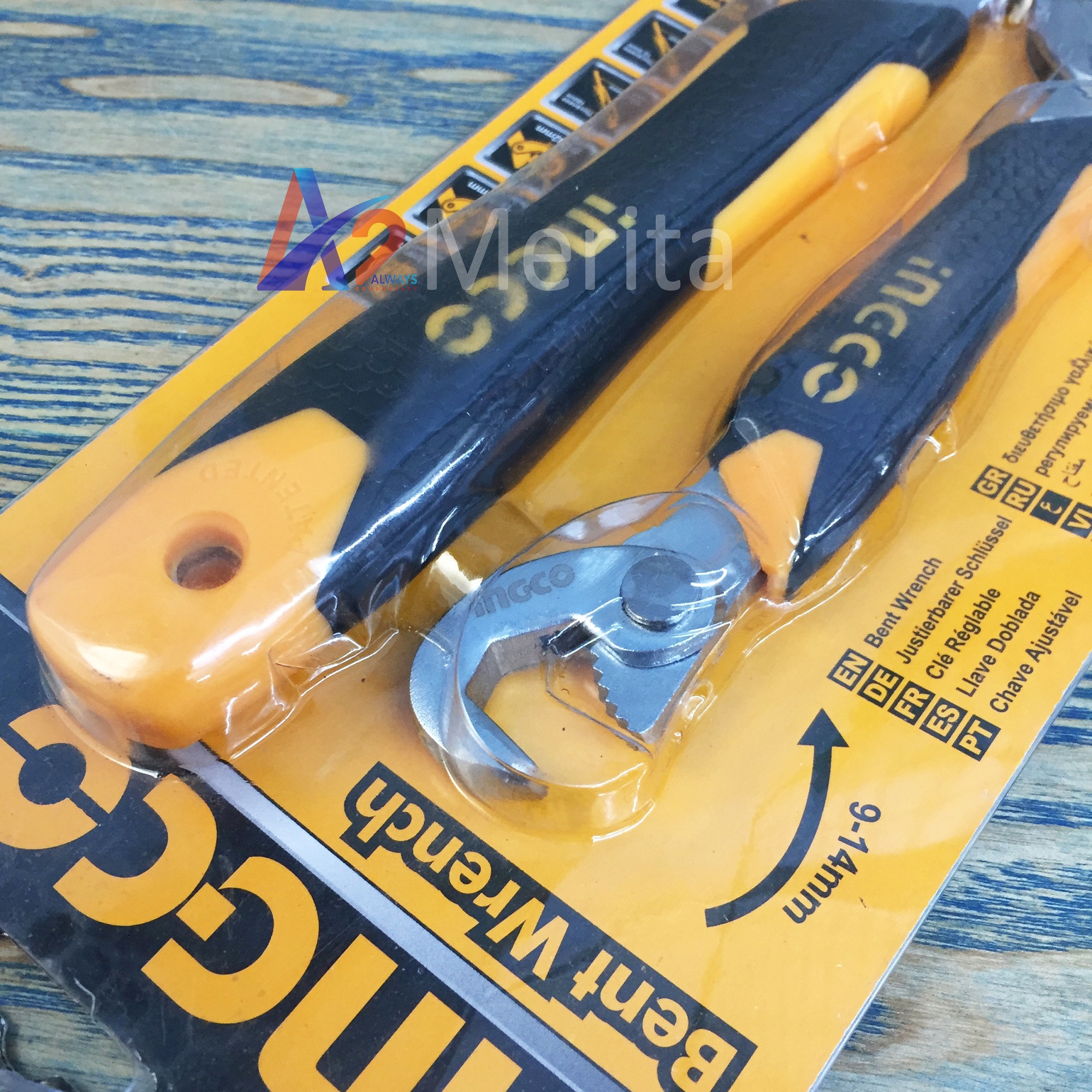 Bộ 2 cây mỏ lết đa năng Ingco HBWS110808