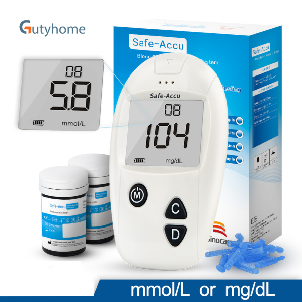 Nơi bán Máy đo đường huyết Safe Accu Sinocare chính hãng đo tiểu đường, phát hiện tiểu đường chính xác,an toàn bảo hành 1 đổi 1 trọn đời - Guty Home