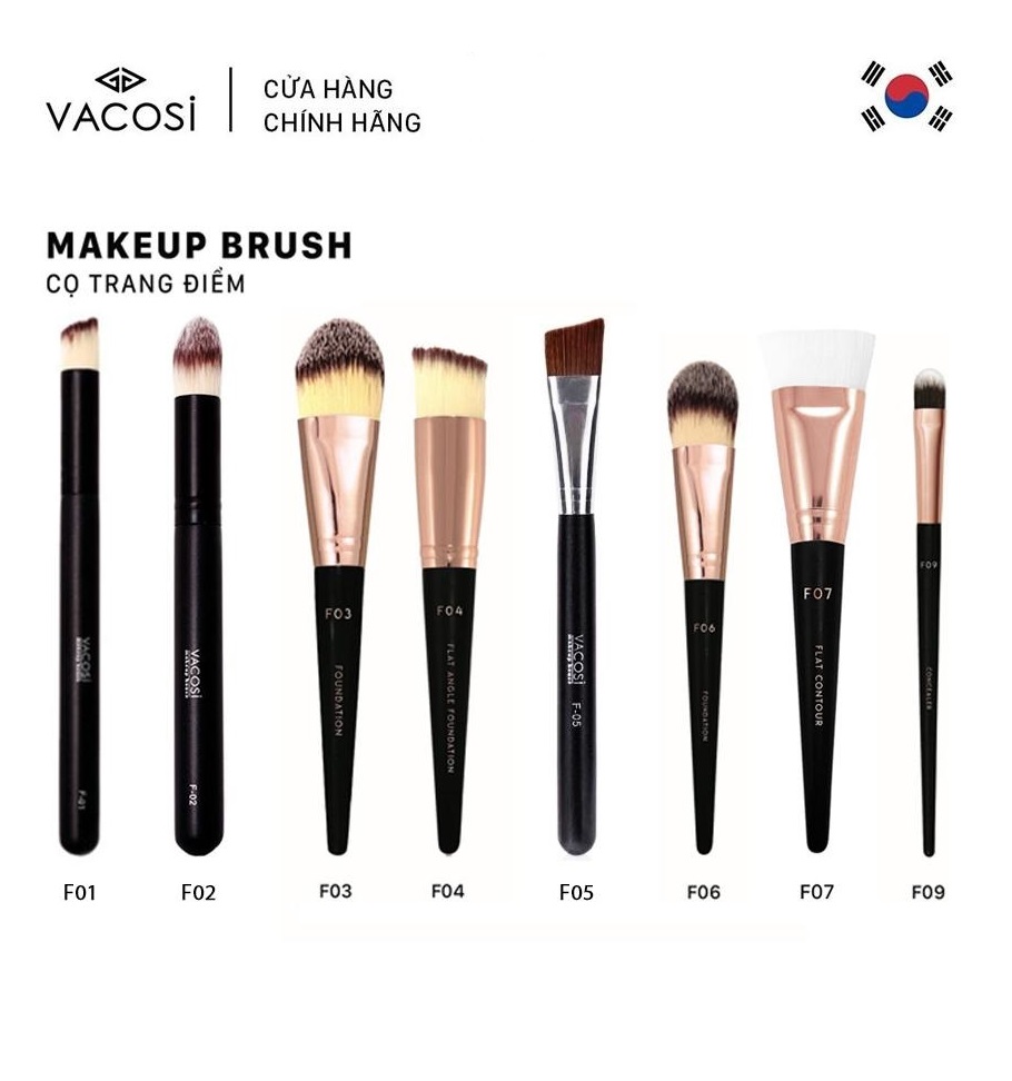 Vacosi Cọ Nhấn Đuôi Mắt Smudge Pro Brush E09