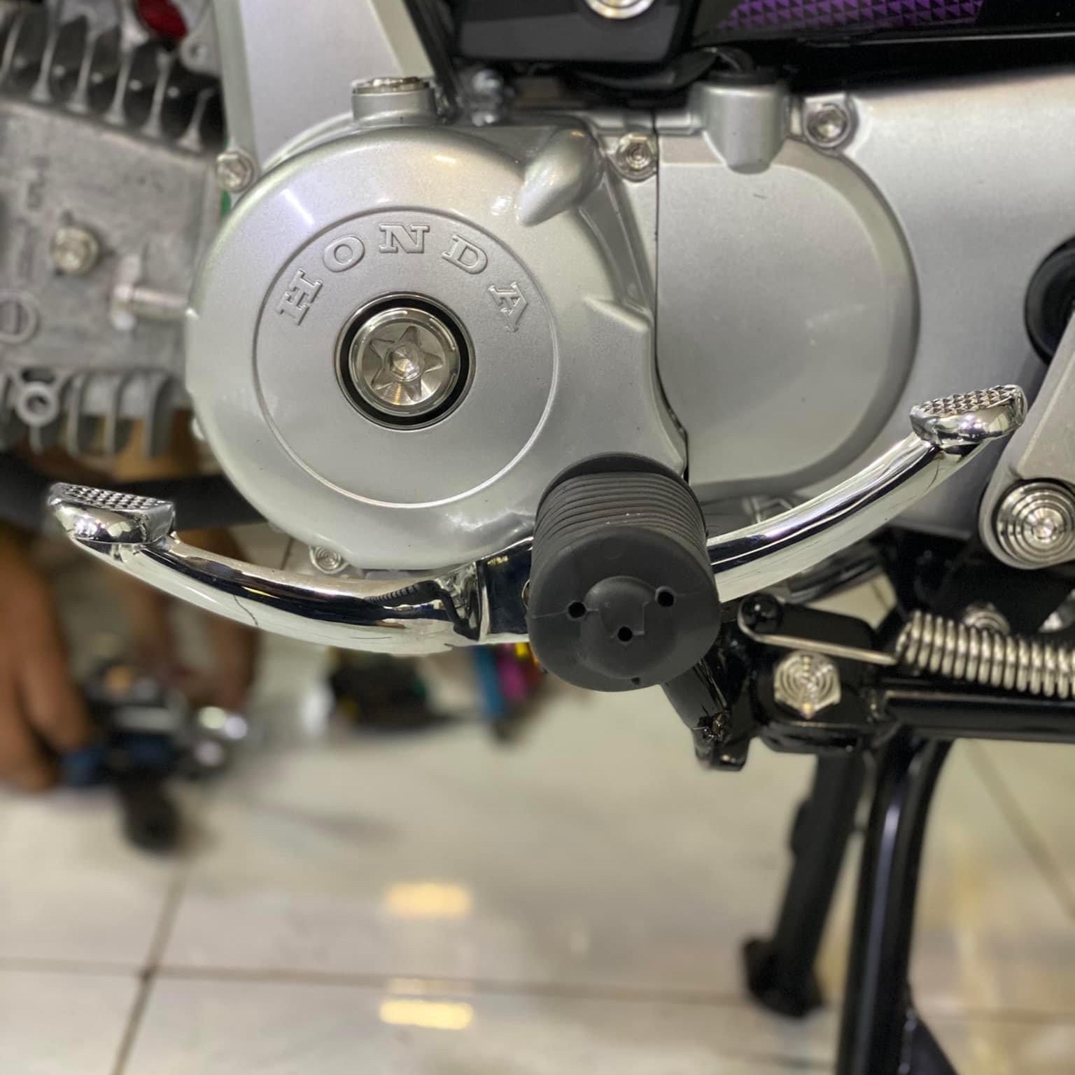 Cần Số Ex5 Cho Dream, Wave 100cc Nhập Khẩu Malay ( Tặng Kèm Ốc Salaya )