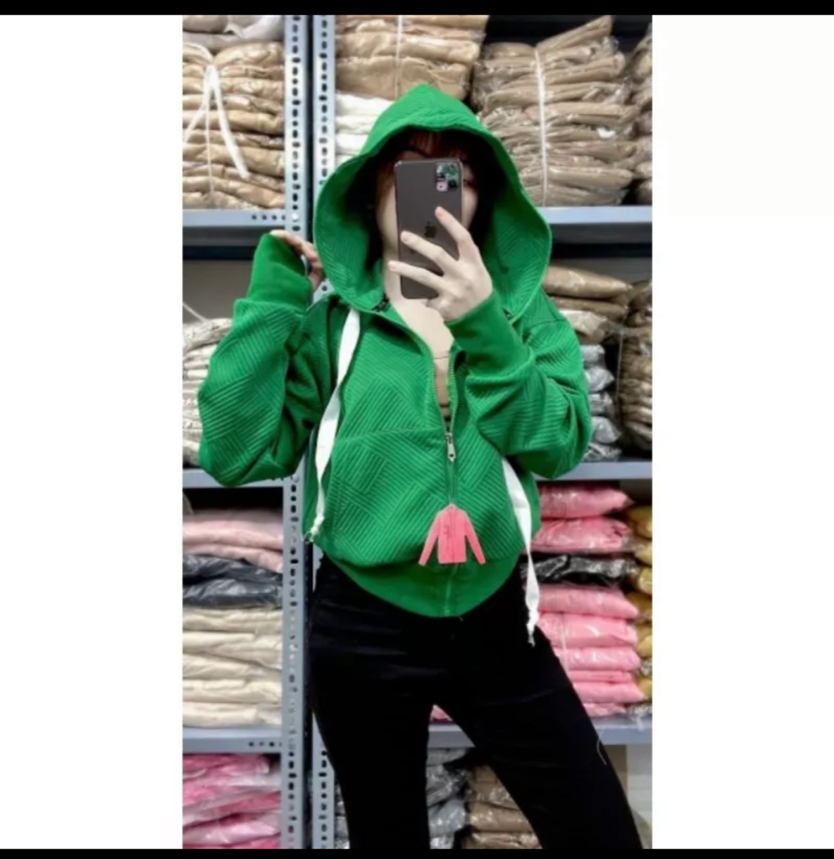 Áo khoác nữ dập nổi QC cao cấp