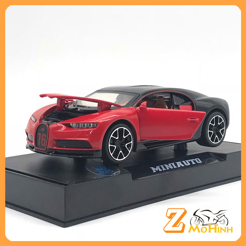 XE MÔ HÌNH TĨNH siêu xe Bugatti Chiron - MINIAUTO tỷ lệ 1:32