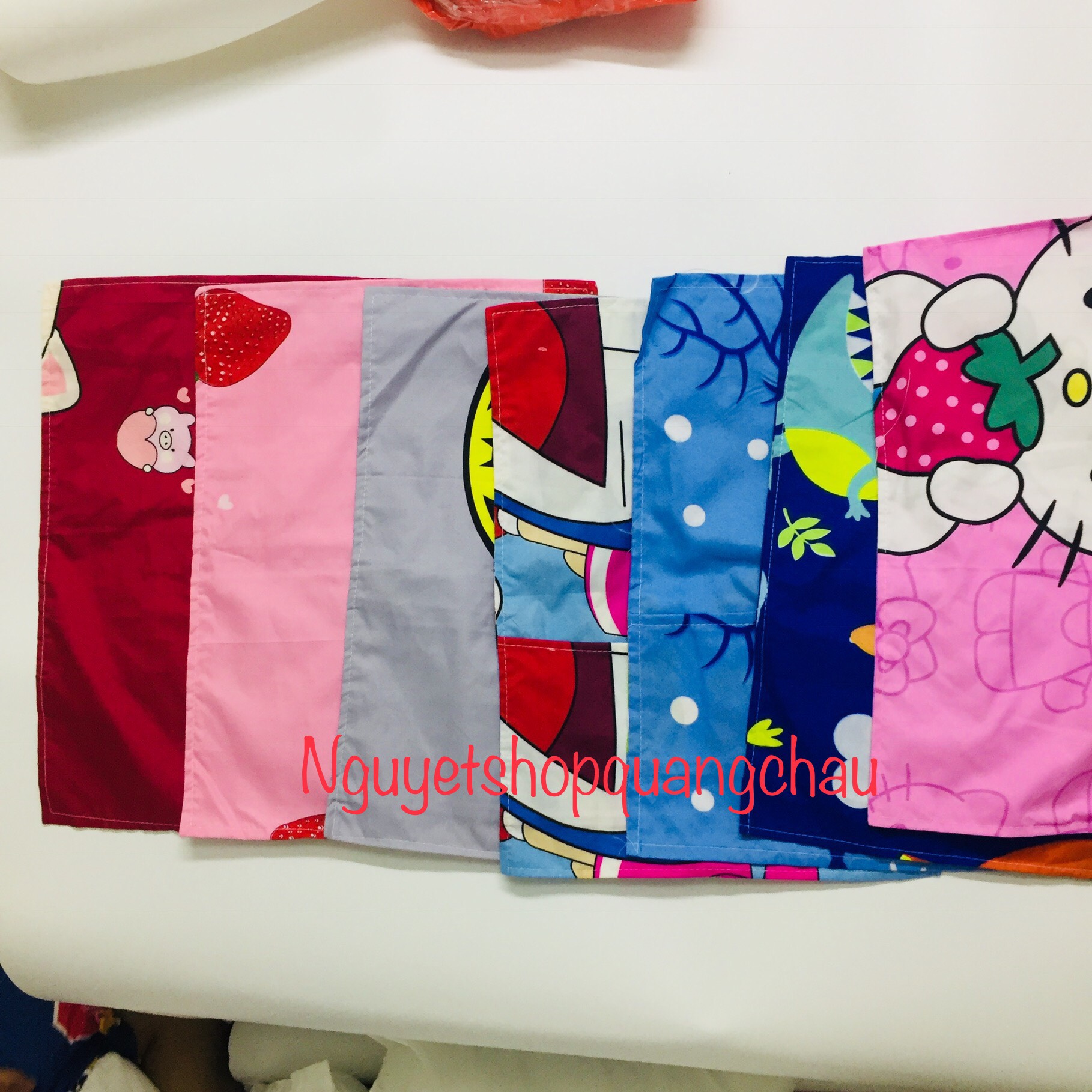 Vỏ gối nằm cho bé kích thước 25x40cm