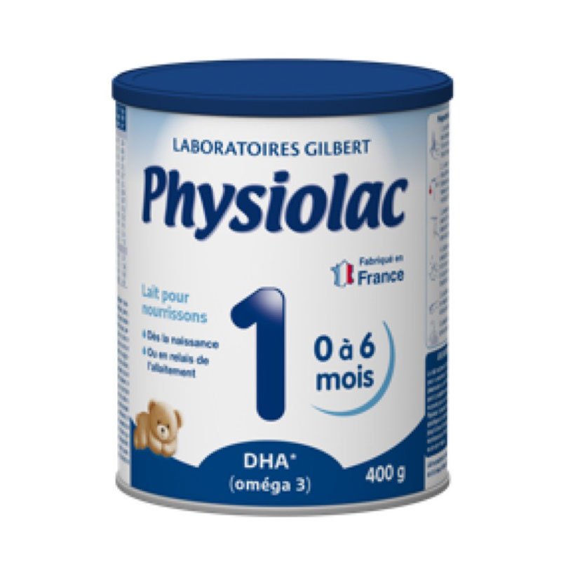 Sữa Physiolac Số 1 - 400g (0-6 Tháng)
