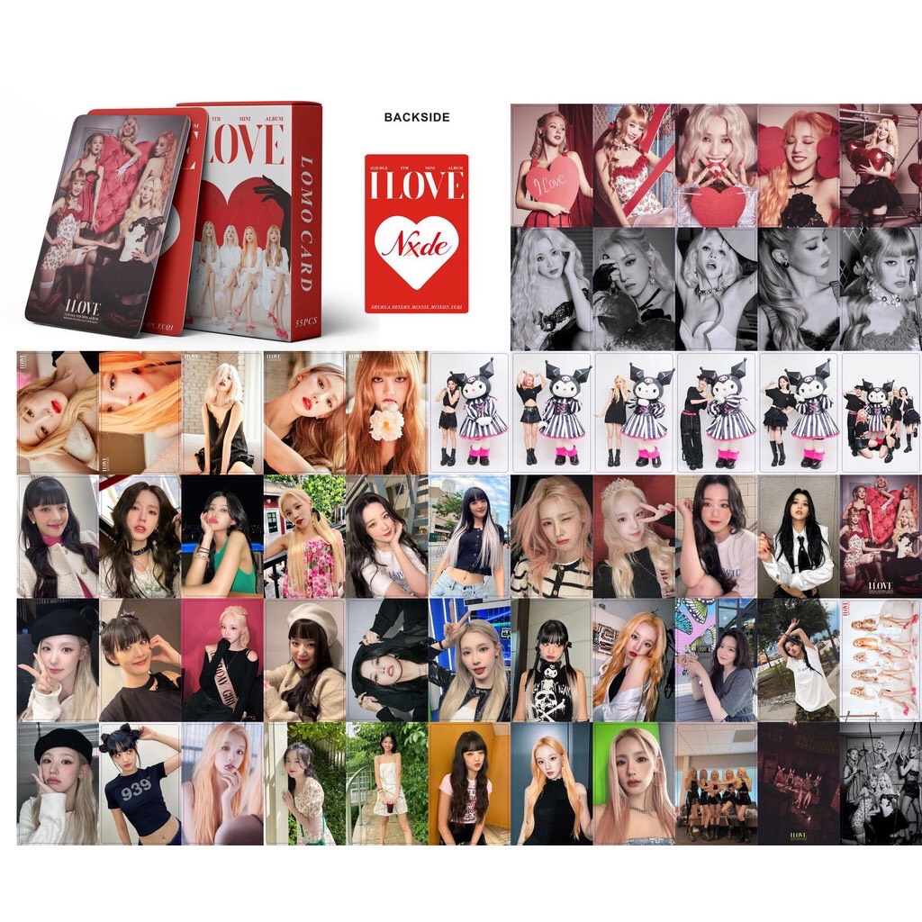 Tổng hợp set 55 lomo card (G)-IDLE