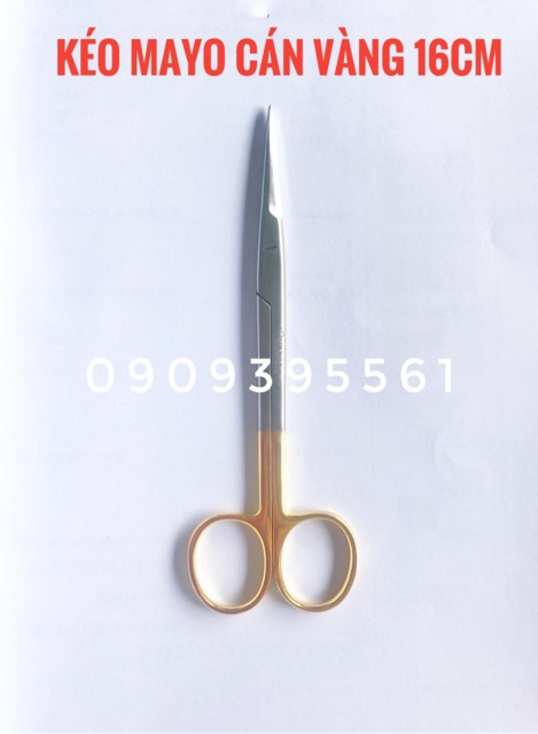 KÉO MAYO CÁN VÀNG 16CM PHẪU THUẬT