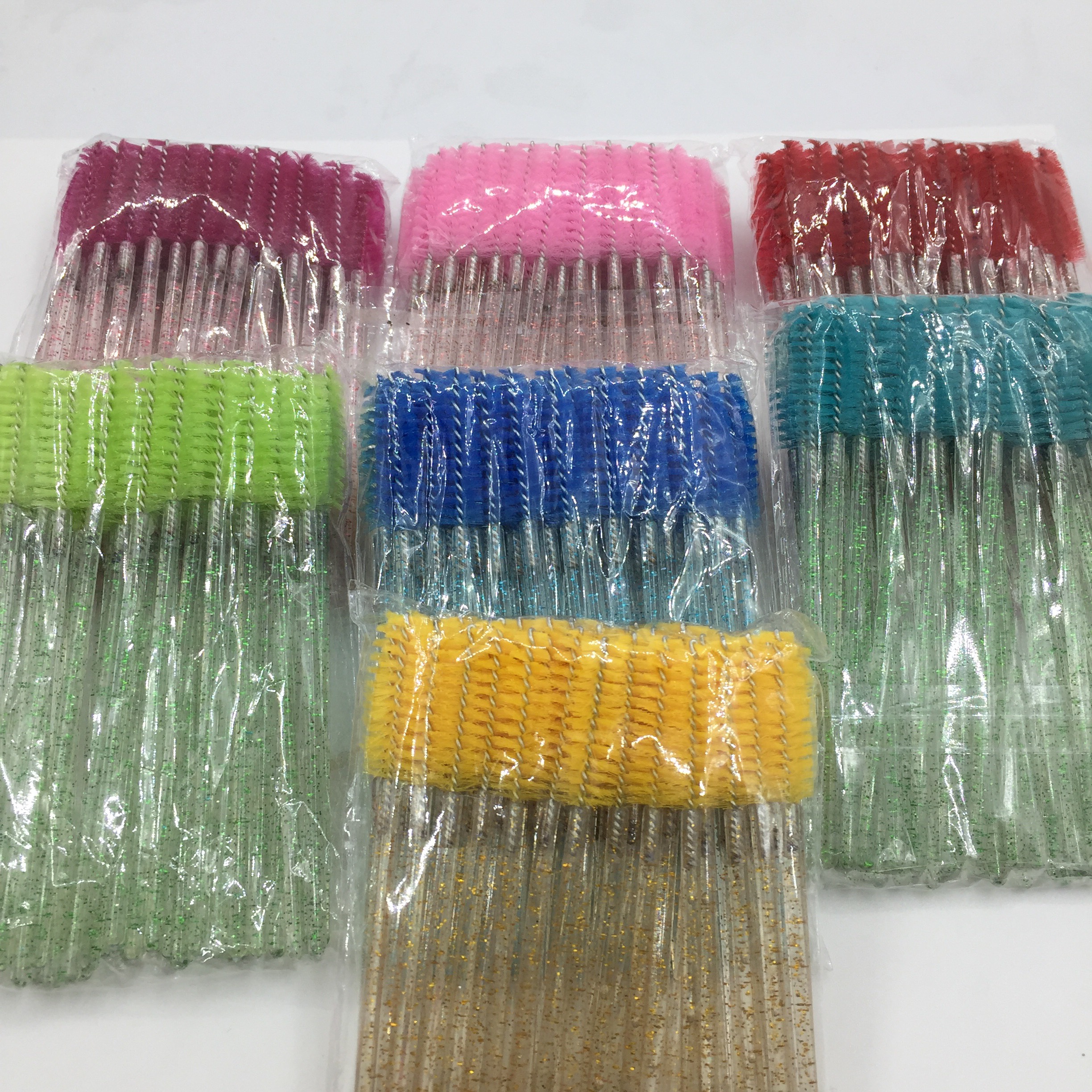 Chổi chải mi ( KIM TUYẾN ), ( BỊCH 50 CÂY )_dụng cụ nối mi
