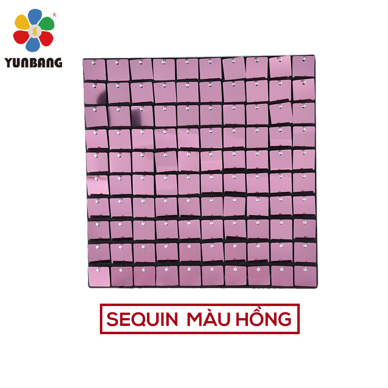 Thùng 70 tấm Sequin lấp lánh trang trí