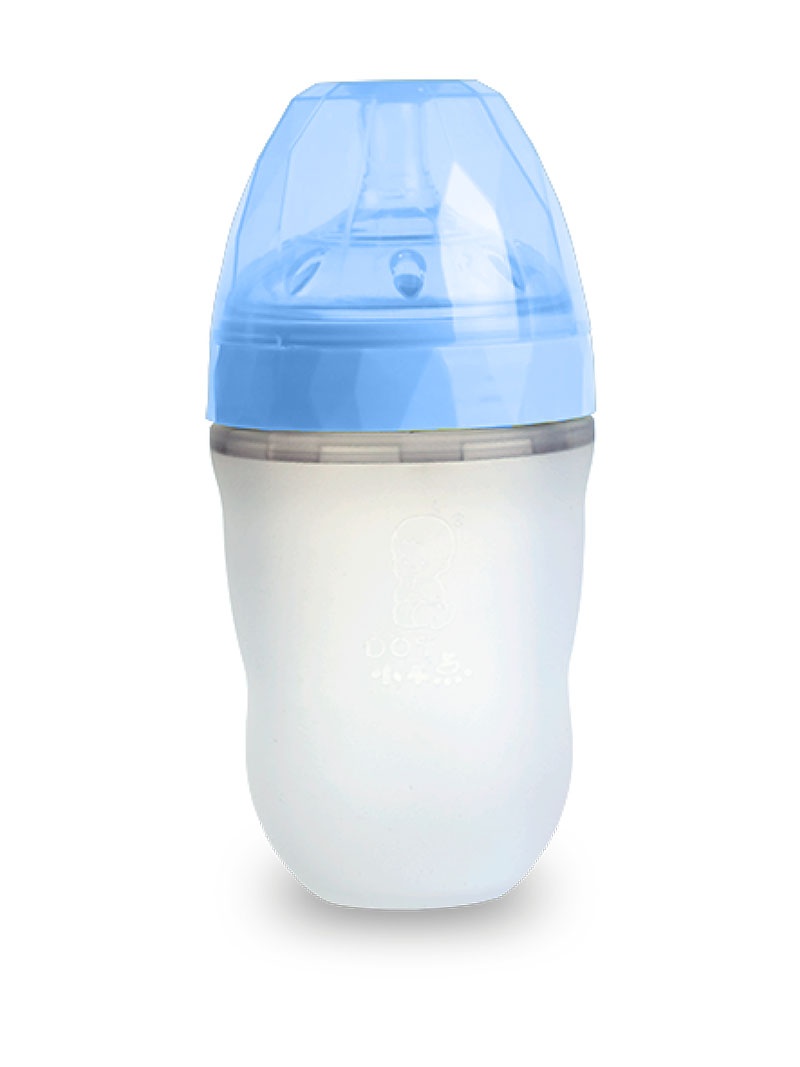 Bình silicon kim cương MMD240 - Gluck Baby