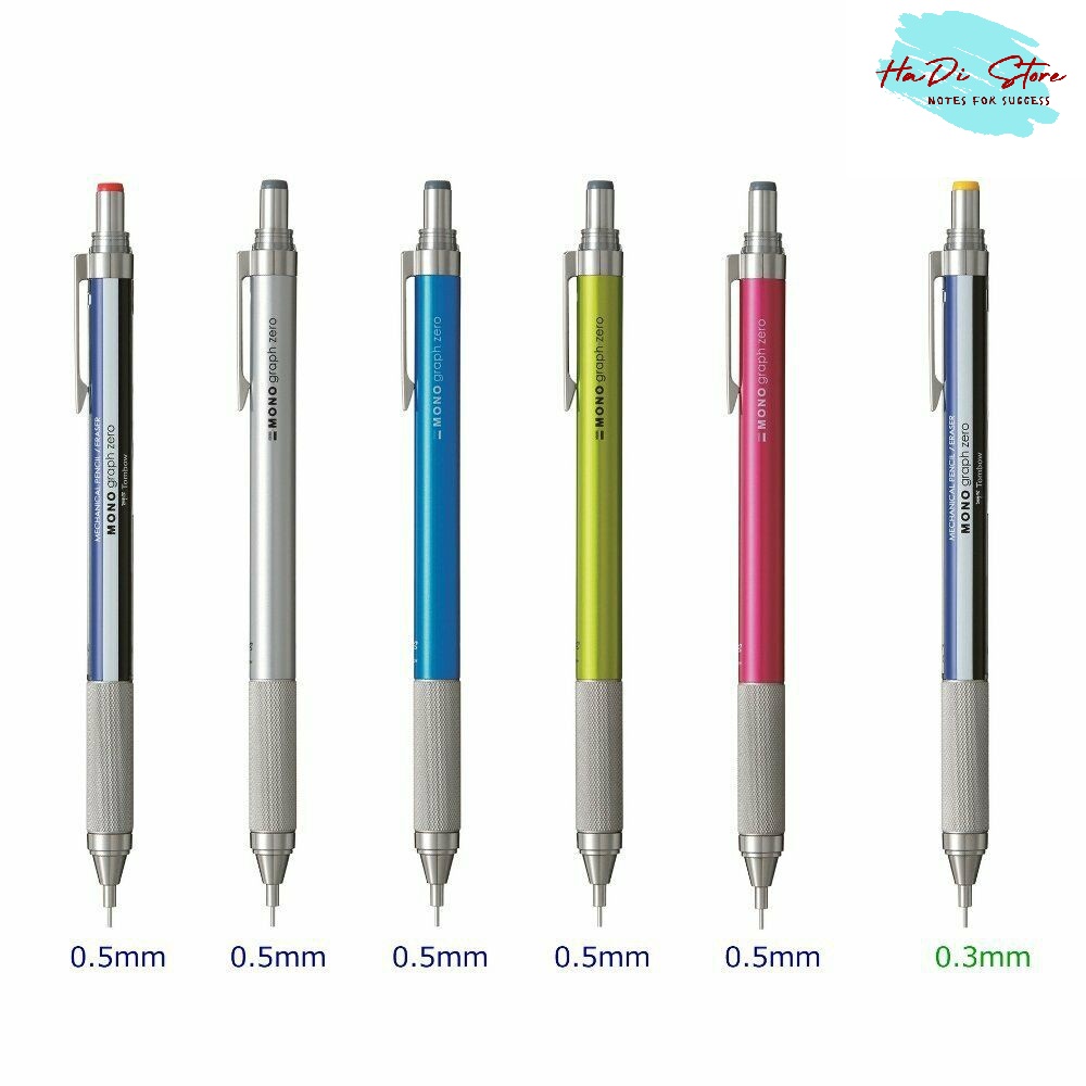 Bút chì bấm cao cấp TOMBOW MONO GRAPH ZERO chọn size chọn màu (Mã SP:TB-B-MoGraZe)