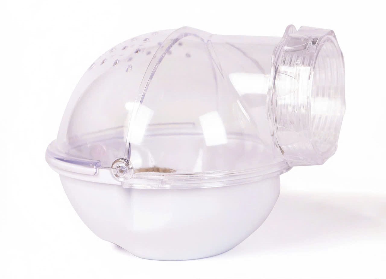Nhà tắm vũ trụ gắn lồng dành cho hamster / đuôi mập - T3 PETS SHOP