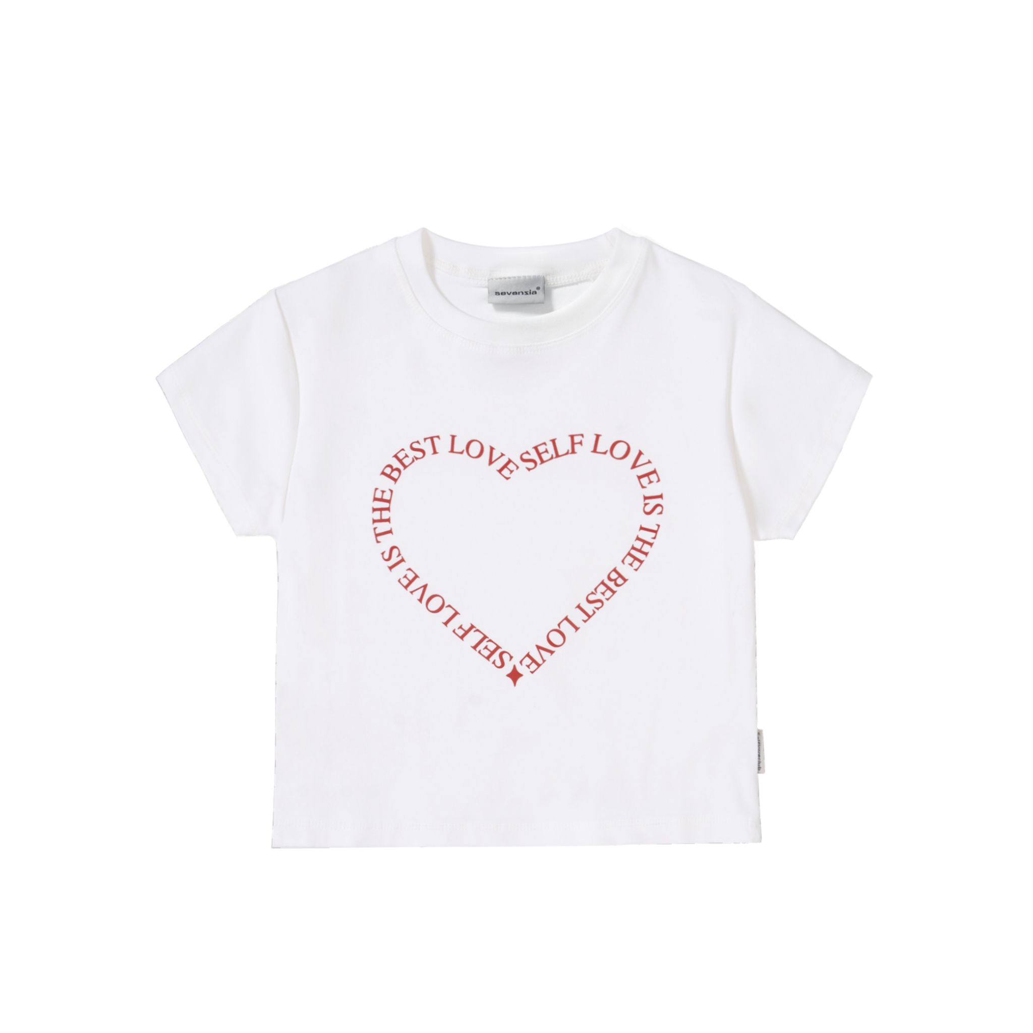 Áo croptop ôm SLC "Loveline"