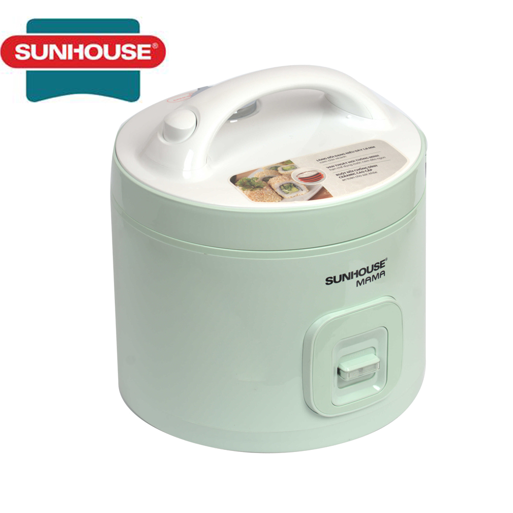NỒI CƠM ĐIỆN 1.8L SUNHOUSE MAMA SHD8665B bảo hành 24 tháng