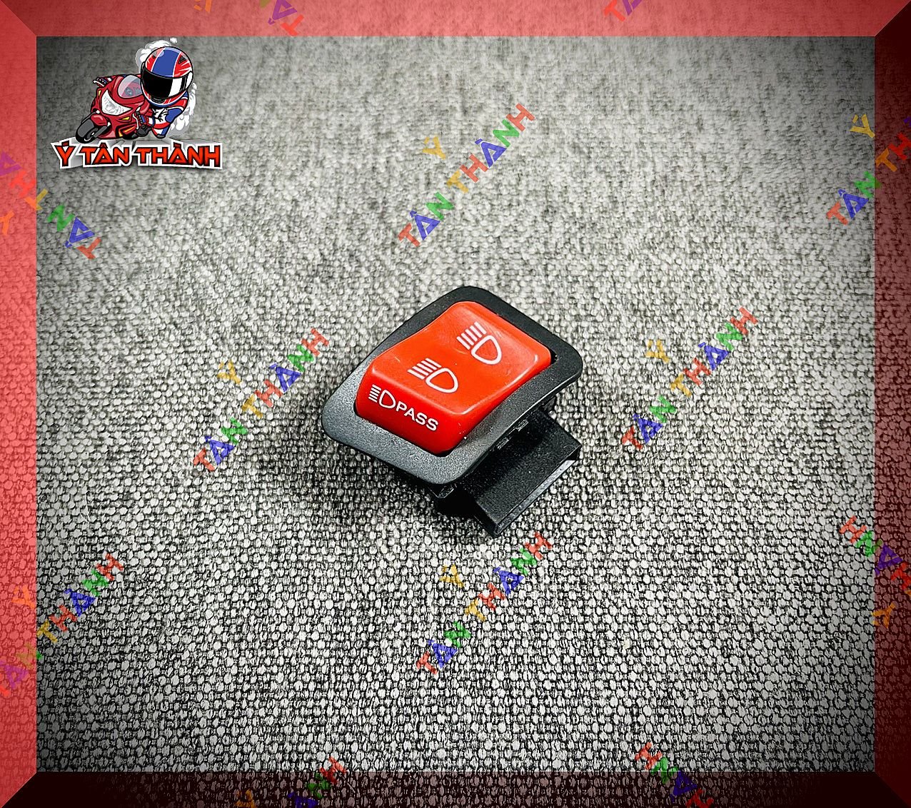 Nút passing Đỏ cho xe Wave A 110,Vision 2017 MS32