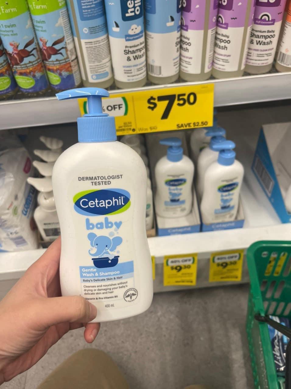 Sữa tắm Cetaphil baby cho bé 400ml .