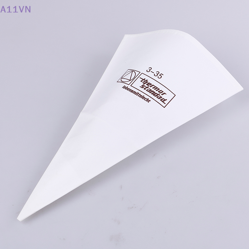 Xiamei 35cm Túi làm bánh túi bắt kem bánh quy đầu làm bánh bằng vải cotton tái sử dụng được