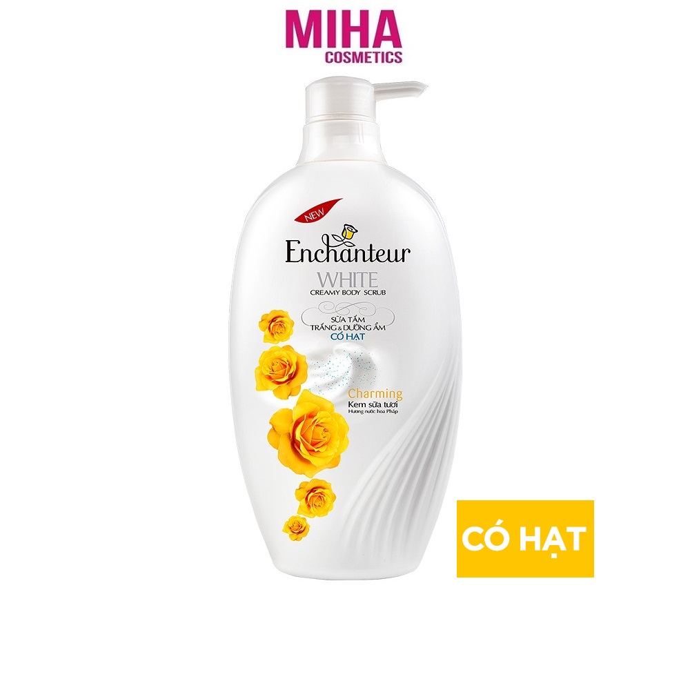 Sữa Tắm Có Hạt Dưỡng Ẩm ENCHANTEUR 650g