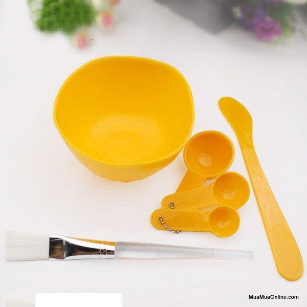 Bộ Dụng Cụ Trộn Mặt Nạ Đắp Mặt 4 In 1