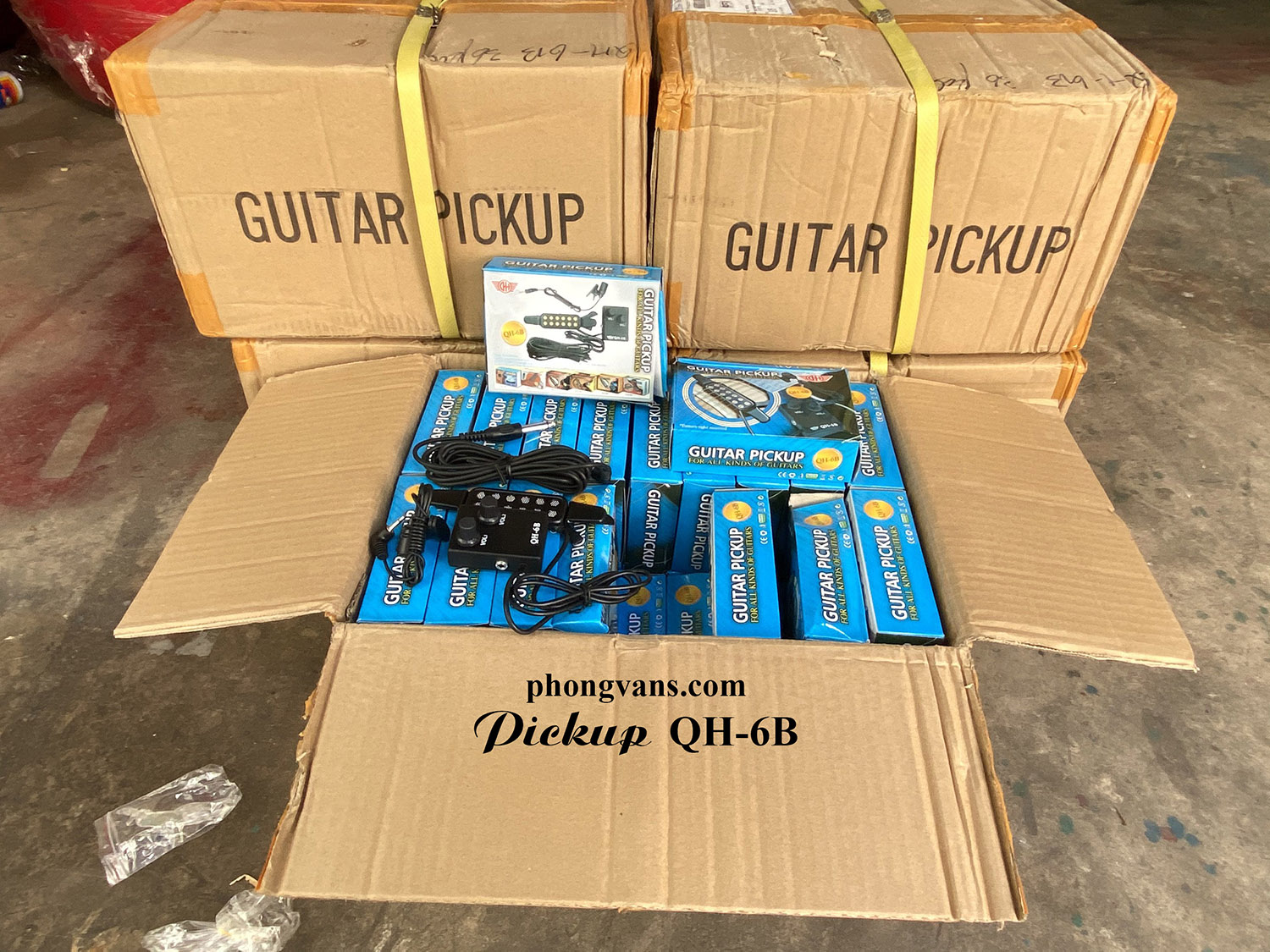 Pickup guitar qh6b