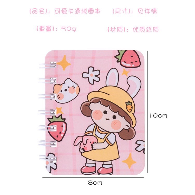 sổ tay siêu dễ thương A7