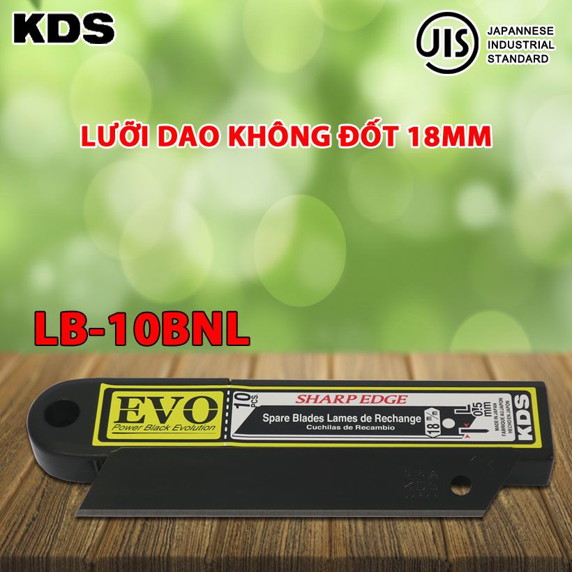 Lưỡi dao không đốt Nhật Bản KDS bản 18mm